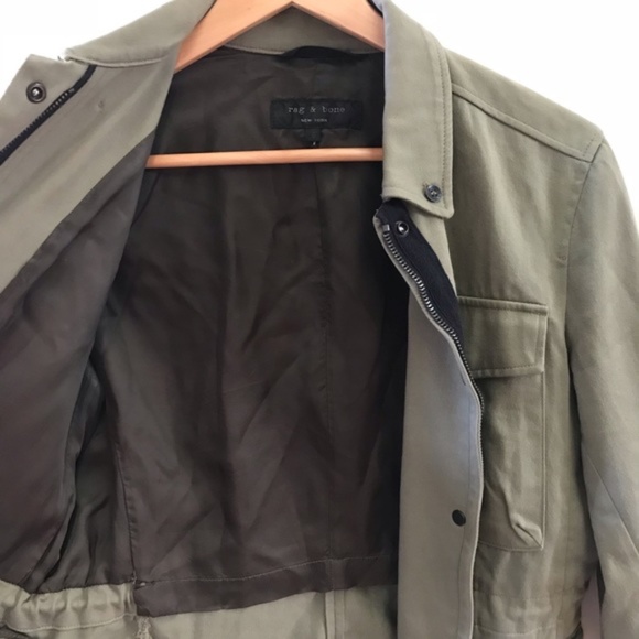 Rag & Bone Field Military Jacket Army Green - Picture 5 of 8